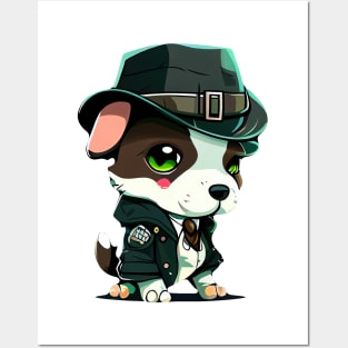 Cute pet, funny pet, boss pet, pirate pet, gangster pet, lovely pet. Posters and Art